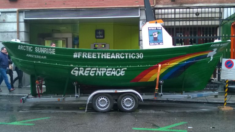 Ecoterrorismo in mare, il caso Arctic Sunrise