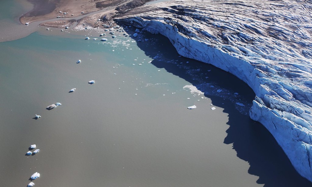 Scioglimento della calotta artica in Groenlandia / credits: Joe Raedle - Getty Images