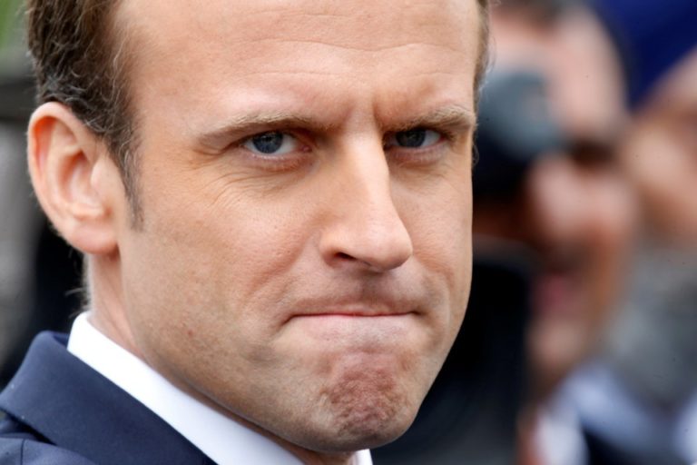 La linea rossa di Macron