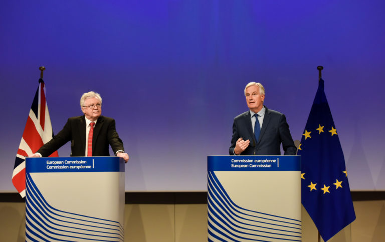 Brexit, David Davis, Michel Barnier © European Union , 2017