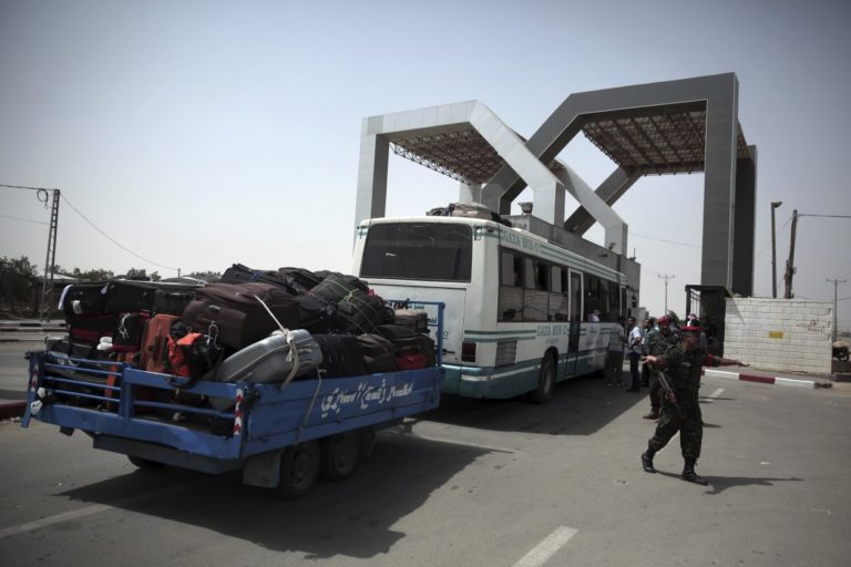 Aperto il valico di frontiera di Rafah