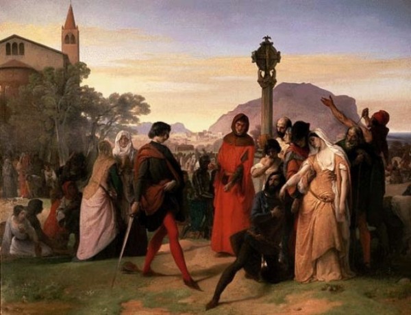 I Vespri Siciliani, Hayez,  1844-1846