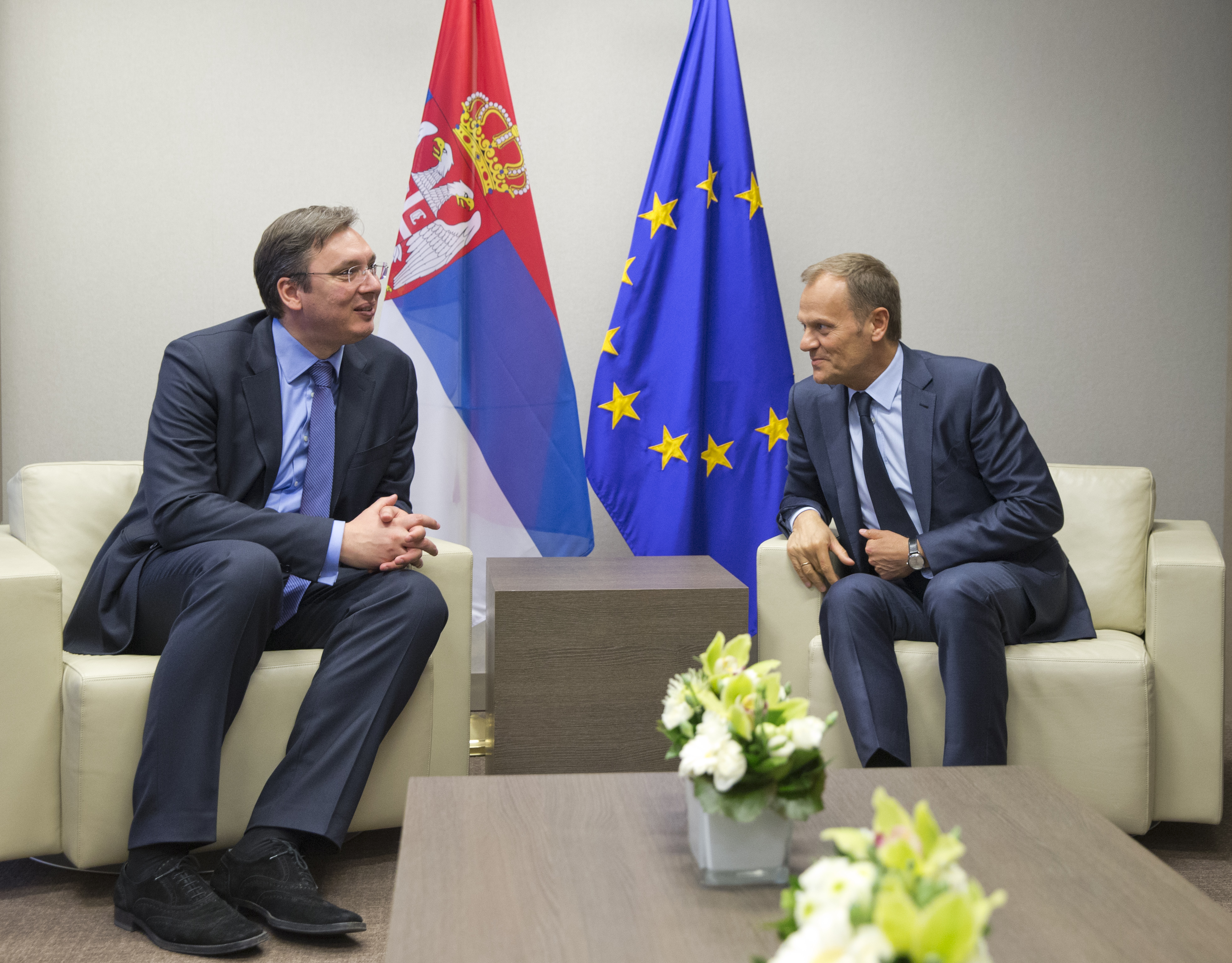 Il Primo ministro Aleksandar Vucic porterà la Serbia nell'Ue / © European Union