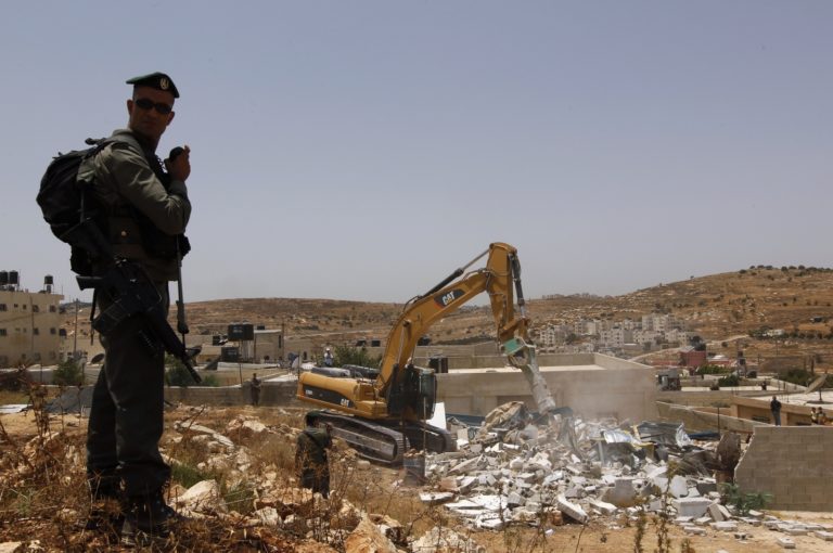 demolizioni di case palestinesi