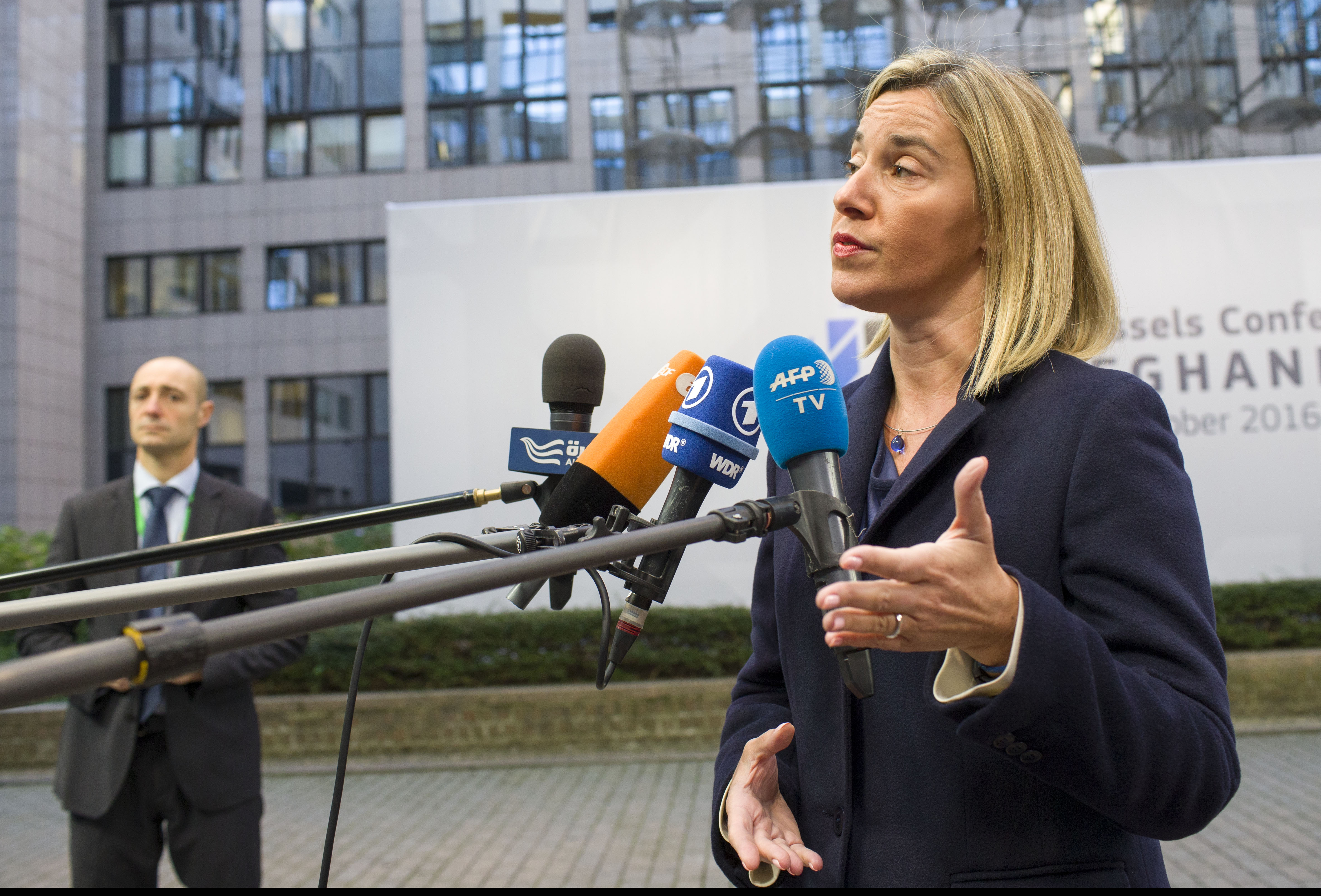 L'Alto rappresentante per la politica estera Federica Mogherini / Photo: Enzo Zucchi