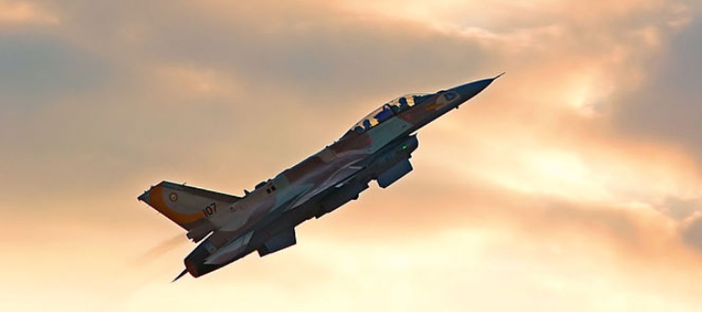 Jet israeliano F 16. Credits to: Alexey-Goral.