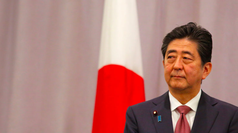 Giappone, premier Shinzo Abe