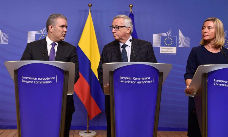 Colombia – UE: priorità e processo di pace